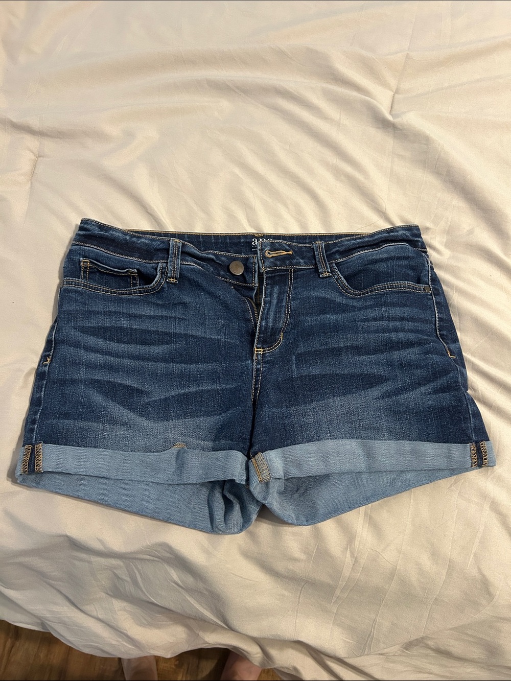 Dark Blue Denim Women’s Jean shorts